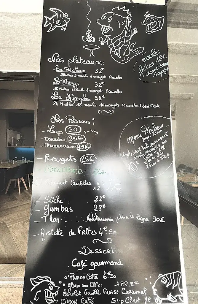 Menu_Restaurant La Nymphe_Bouzigues_image_1