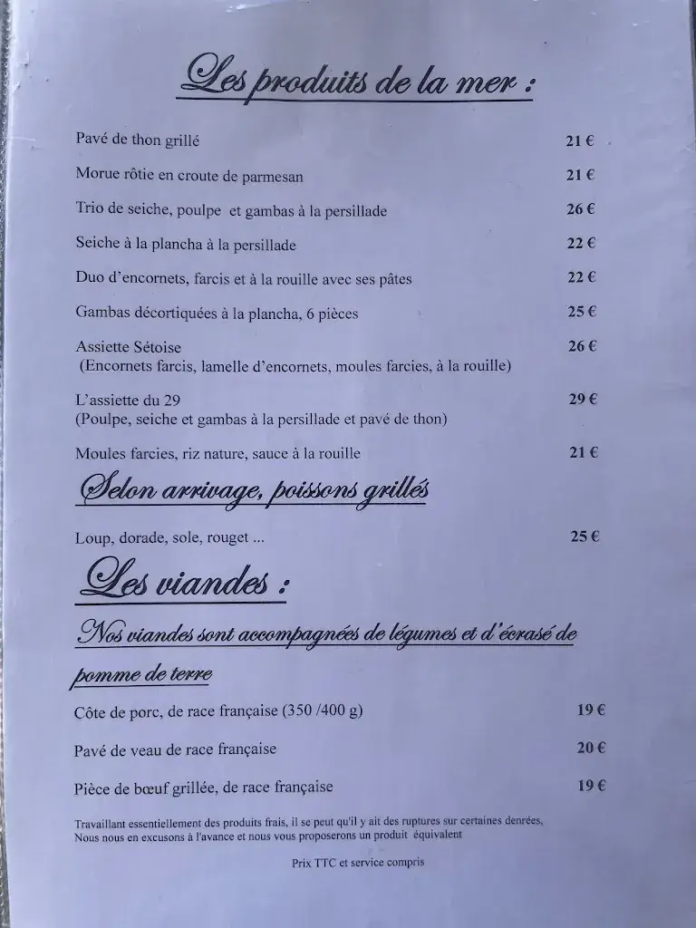 Menu_Le 29 