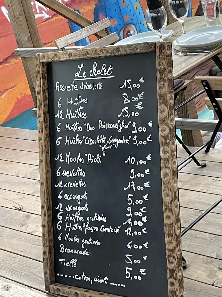 Menu_Le chalet Mas Millereau_Bouzigues_image_1