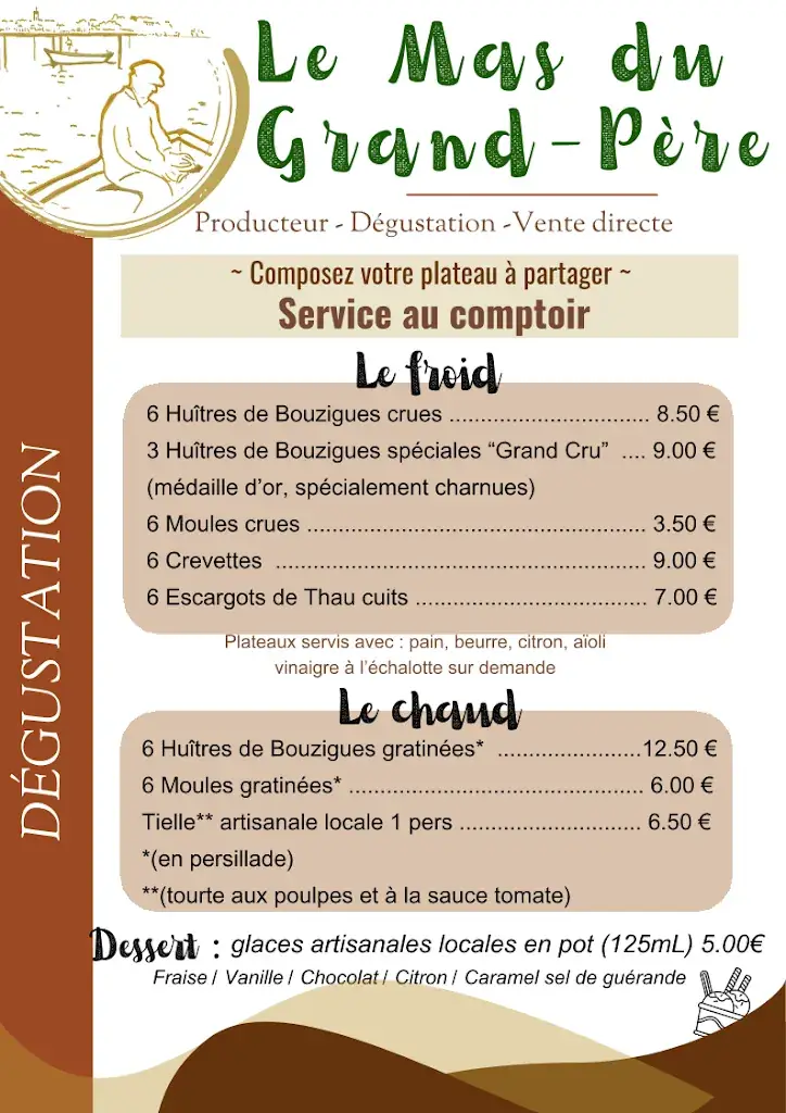 Menu_Le Mas du Grand-Père_Bouzigues_image_2
