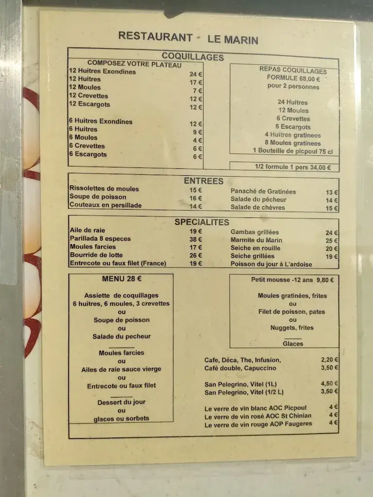 Menu_Le Marin_Bouzigues_image_2