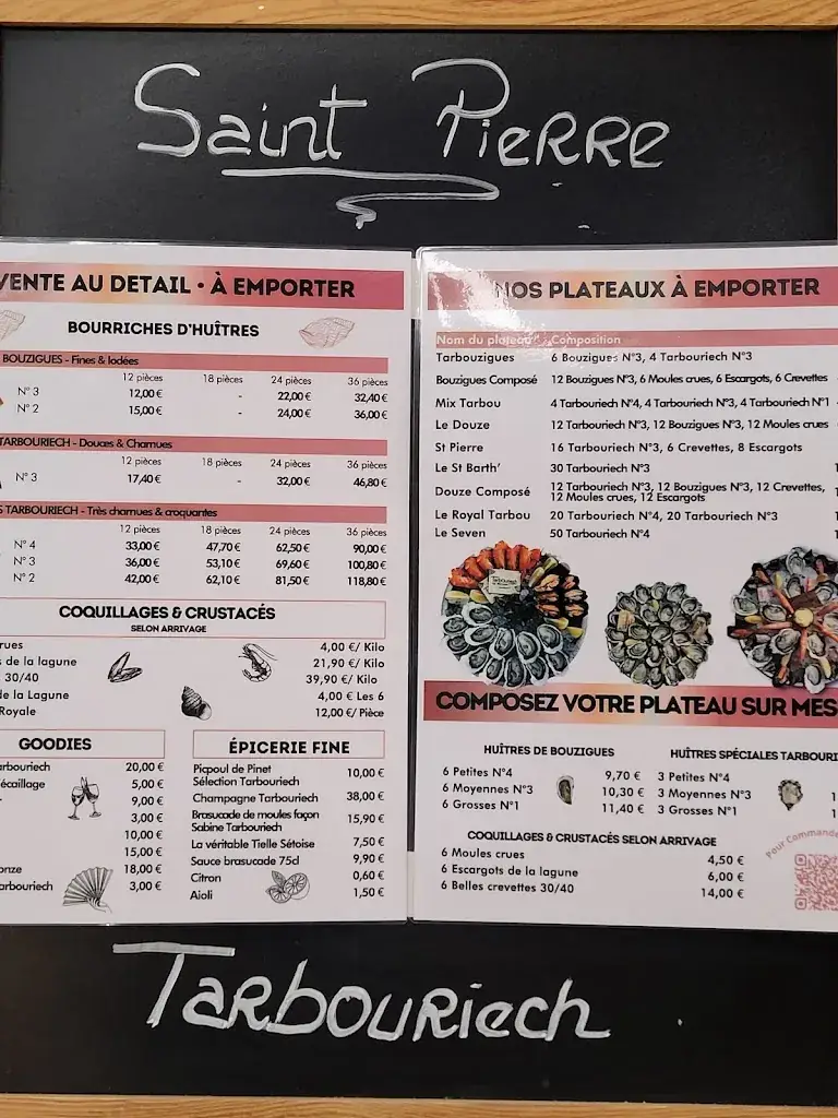 Menu_Le St Pierre Tarbouriech_Loupian_immagine_3