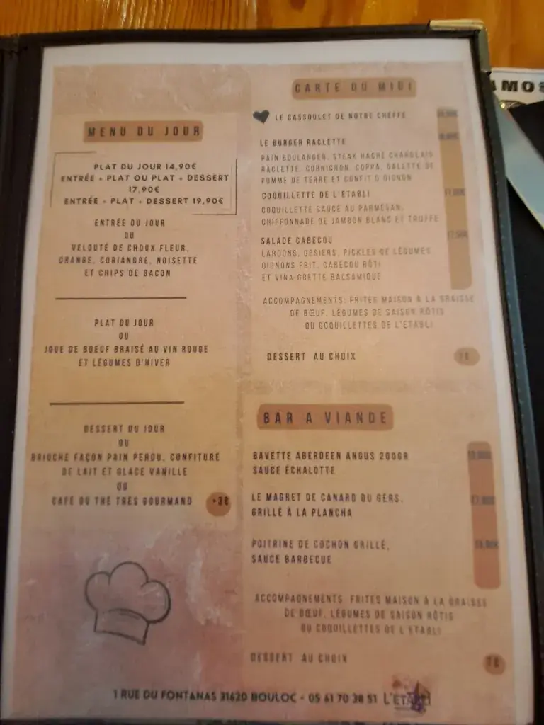 Menu_L'ETABLI_Bouloc_immagine_1