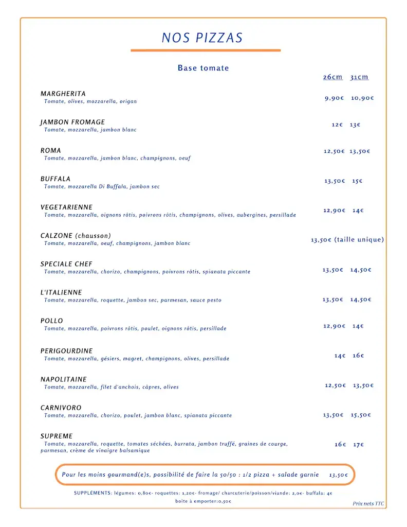 Menu_Bar Pizzeria Tapas Au Telo_Fronton_immagine_1