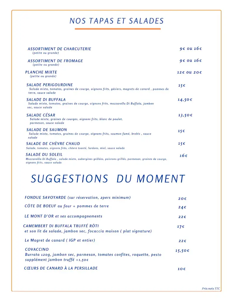 Menu_Bar Pizzeria Tapas Au Telo_Fronton_immagine_3