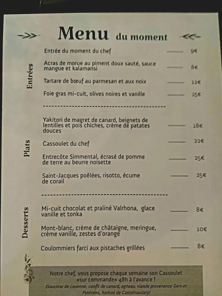 Menu_La Croisée des Saveurs_Grenade_image_3