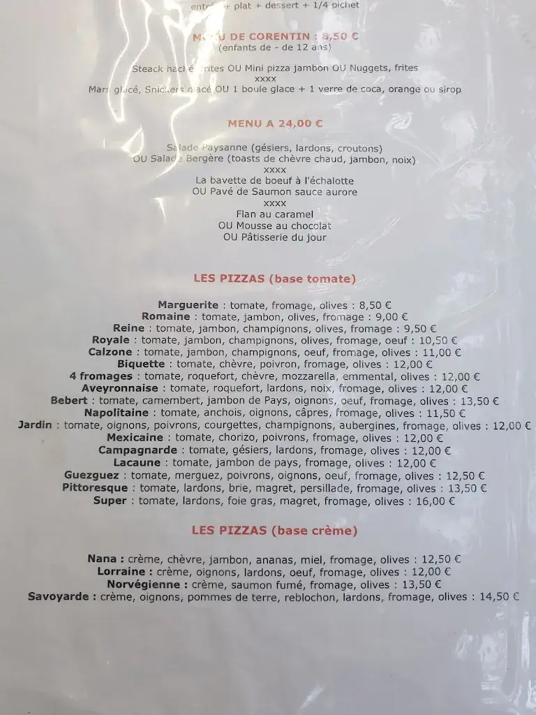 Menu_Hôtel Restaurant Chez Pito_Busque_image_2