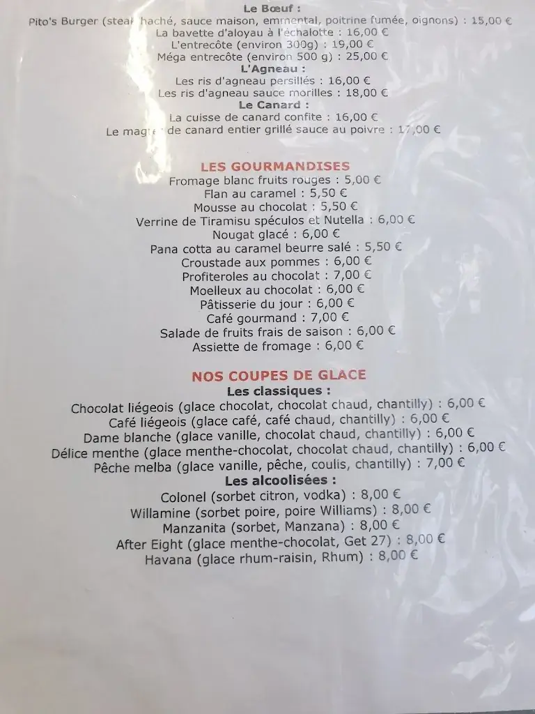 Menu_Hôtel Restaurant Chez Pito_Busque_image_4