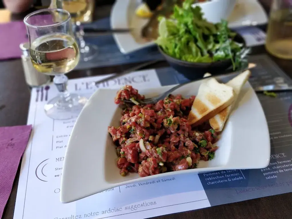 Menu_Restaurant l' Évidence_Allonzier-la-Caille_image_6