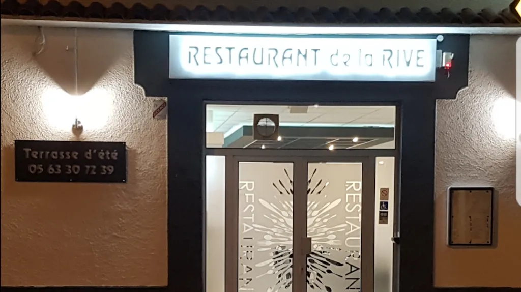 Restaurant de la rive restaurant in Bressols