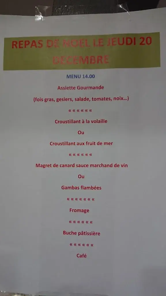Menu_Les Délices D'annie SARL_Bressols_image_1
