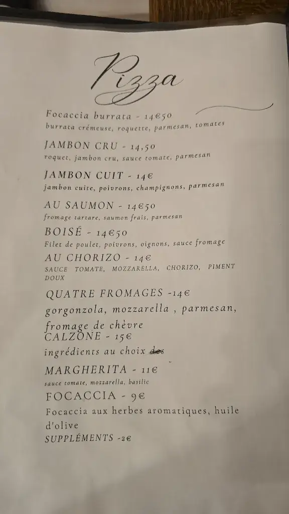 Menu_Le Goût ( Nouveau Propriétaire ) Restaurant, Pizzeria, Bar , Espace jeux, Pétanque, Chicha_Leyment_image_3