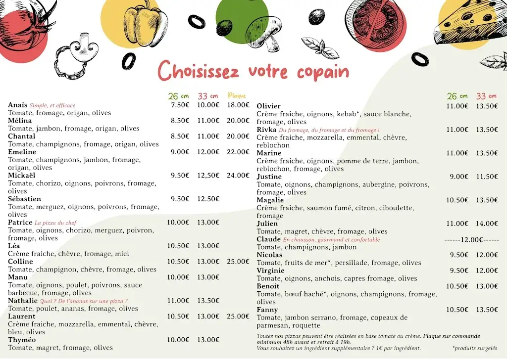 Menu_La Pizza des Copains_Bressols_image_1