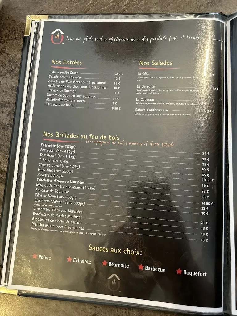 Menu_Ô Restaurant Brasserie de la Place_Bruguières_image_2