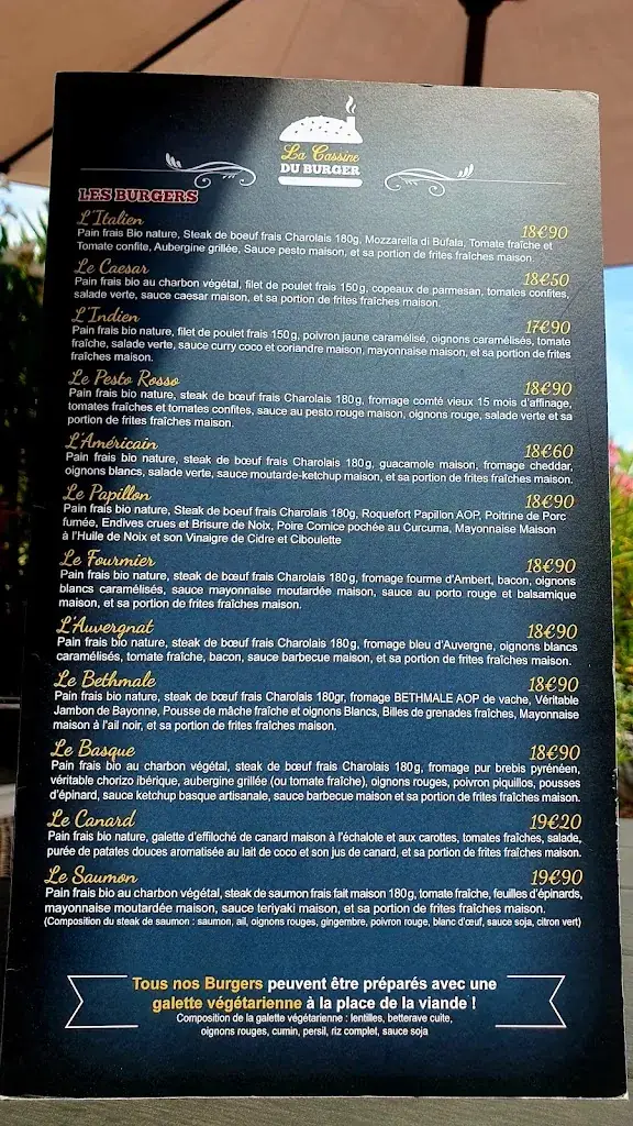 Menu_La Cassine du Burger_Bruguières_image_1