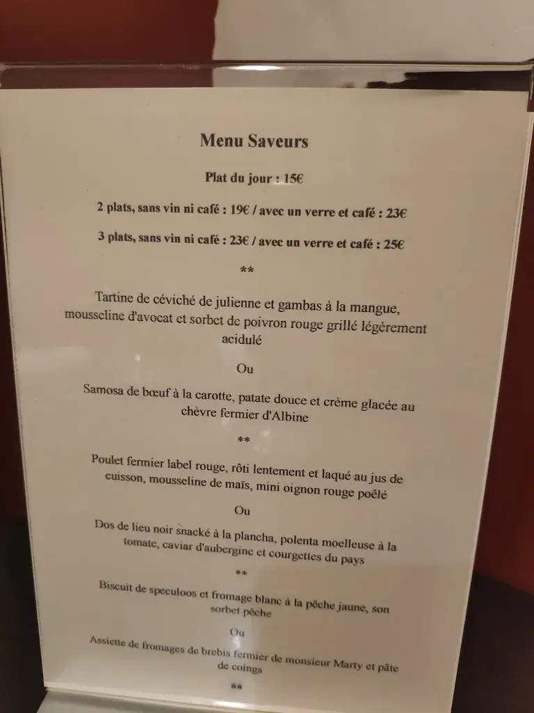 Menu_Bistrot des Saveurs_Castres_image_4