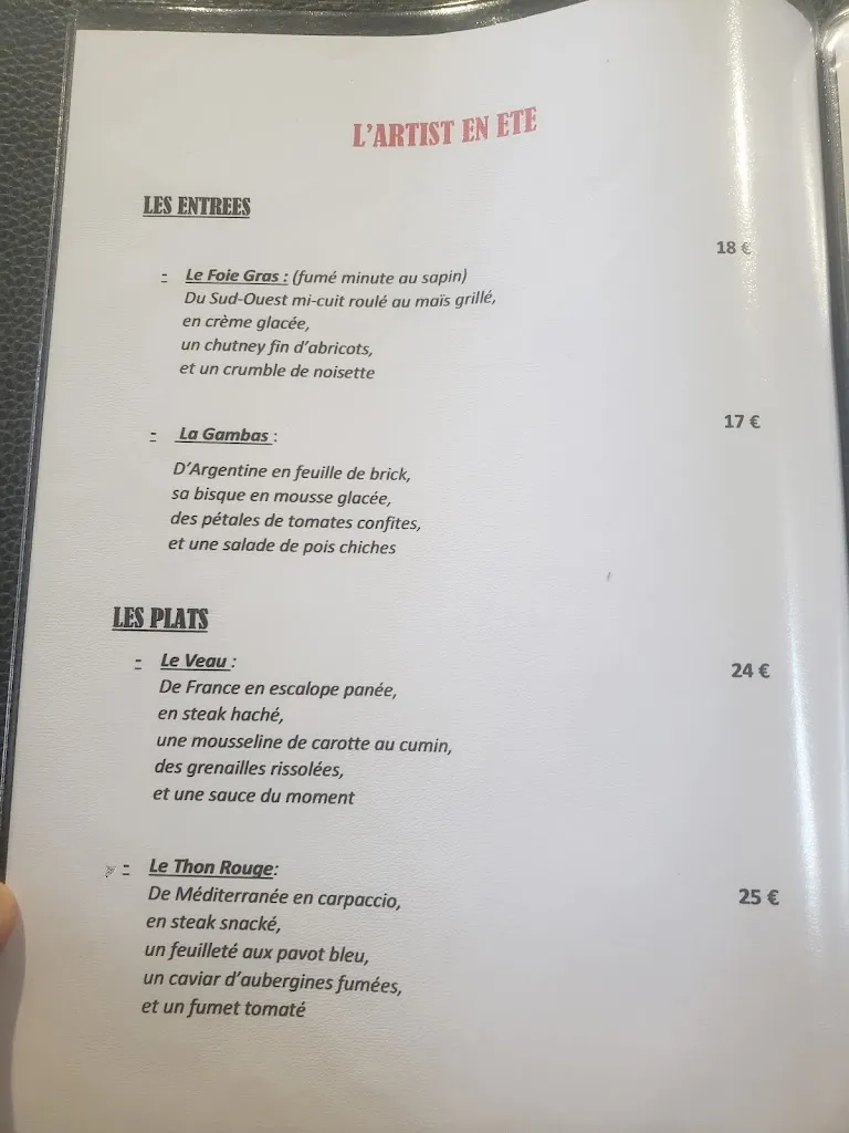 Menu_L'artist_Castres_image_2