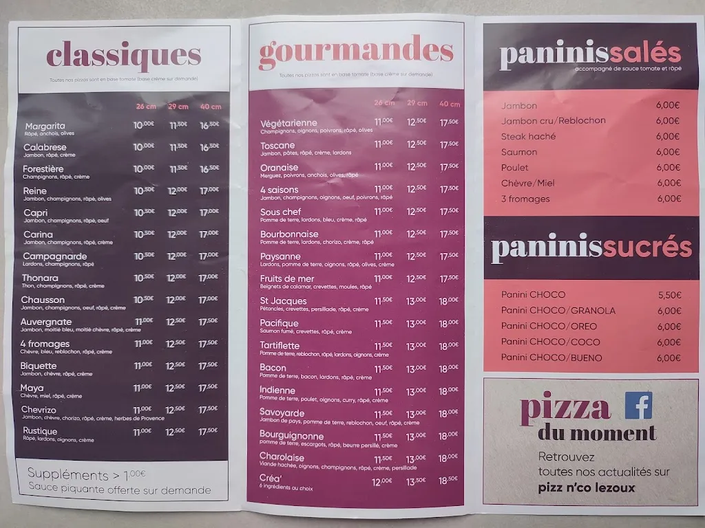 Menu_Pizz n'Co Lezoux_Lezoux_image_2