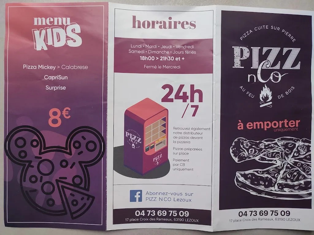 Menu_Pizz n'Co Lezoux_Lezoux_image_4