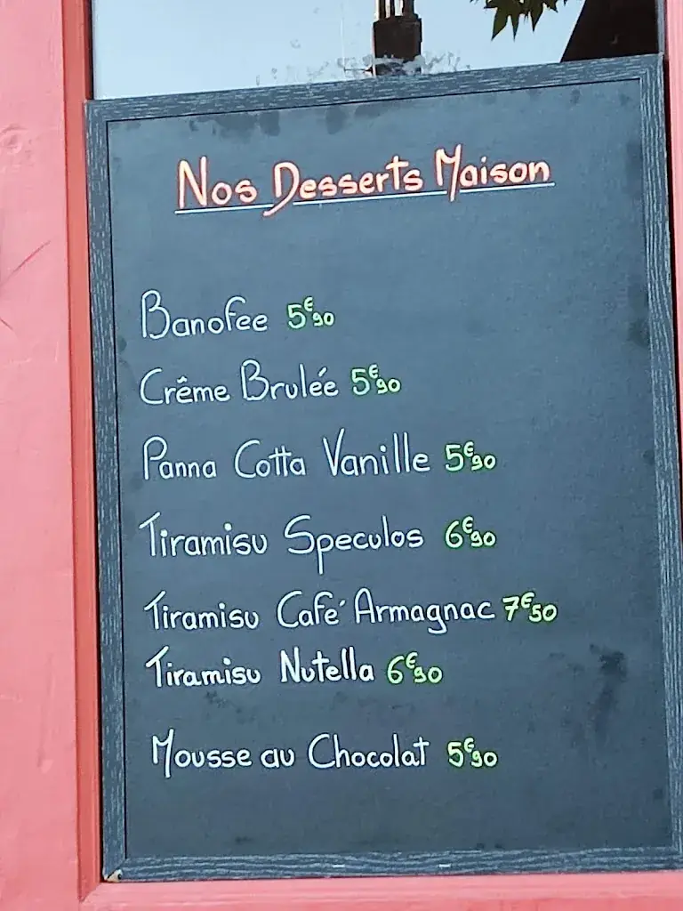 Menu_Brasserie Côté Jardin_Castres_image_1