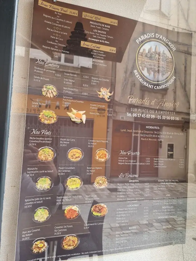 Menu_Paradis d'Angkor_Castres_immagine_3