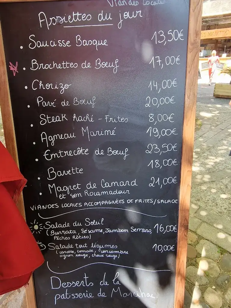 Menu_Restaurant Bar Cajarc LE NAUTI'C_Cajarc_image_2