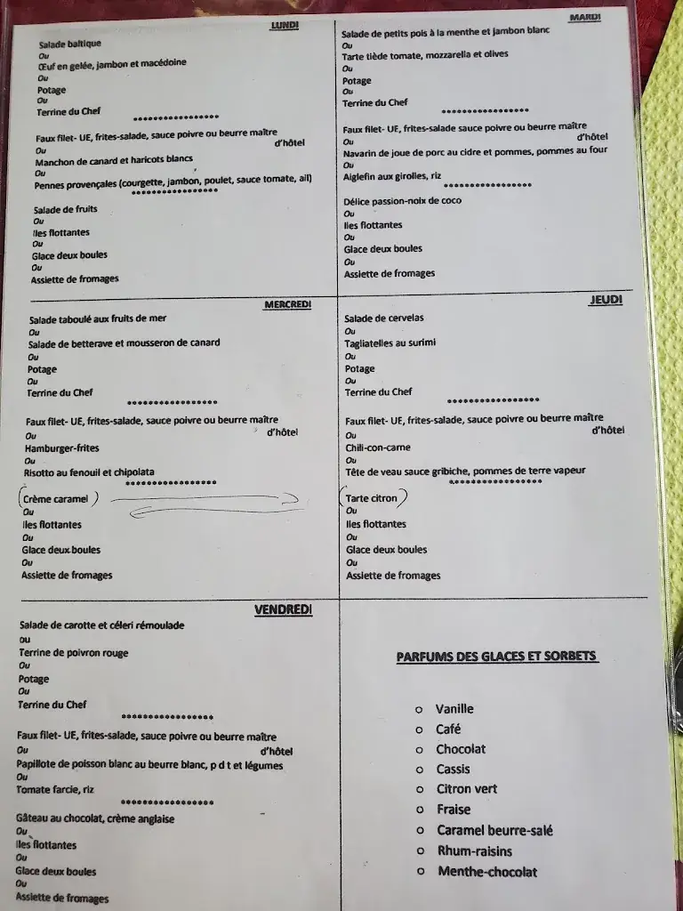 Menu_L’Auberge du Pont_Cajarc_image_1