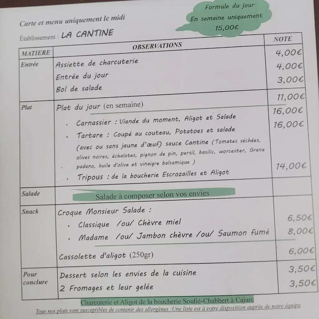Menu_La Cantine_Cajarc_image_1