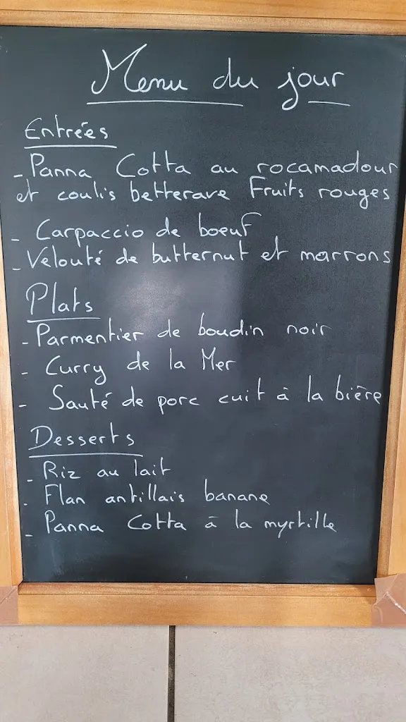 Menu_restaurant Le bistrot La Peyrade_Cajarc_image_3