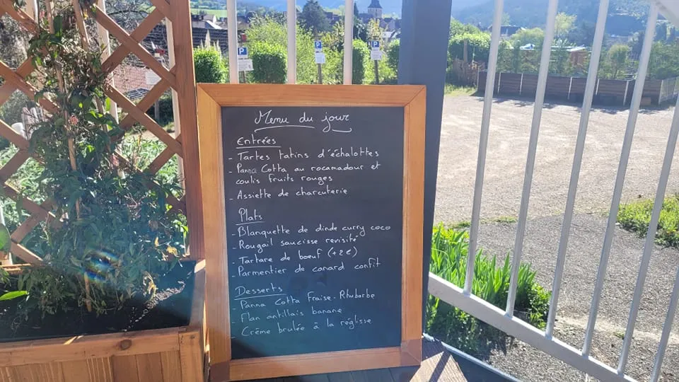 Menu_restaurant Le bistrot La Peyrade_Cajarc_image_4