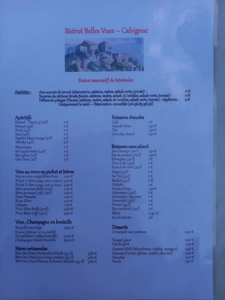 Menu_Bistrot Belles Vues_Calvignac_image_4