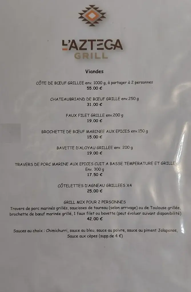 Menu_L’azteca Grill_Calvisson_image_2