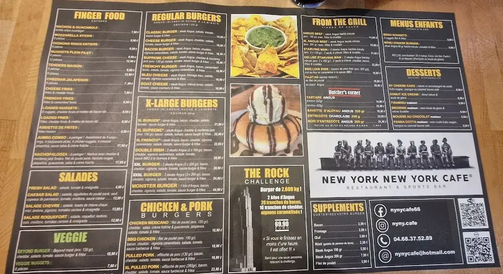 Menu_New York New York Café_Cabestany_immagine_2