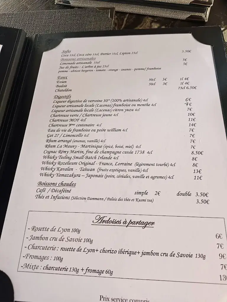 Menu_La Corbeille Fleurie_Dorées_image_1