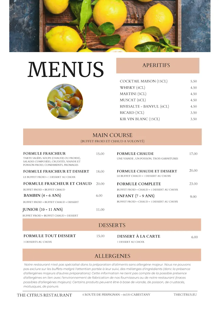 Menu_The Citrus Restaurant_Cabestany_image_1