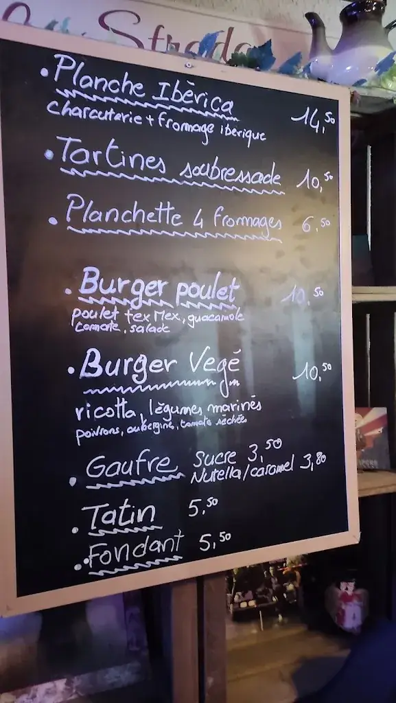 Menu_La Strada Vintage café_Cabestany_image_2