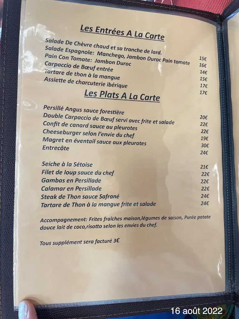 Menu_Les Délices de Saleilles_Saleilles_immagine_4