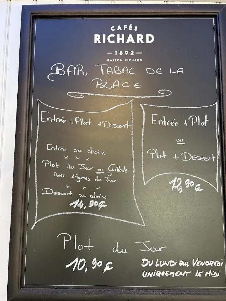 Menu_Restaurant Bar Tabac de la Place_Campsas_image_1