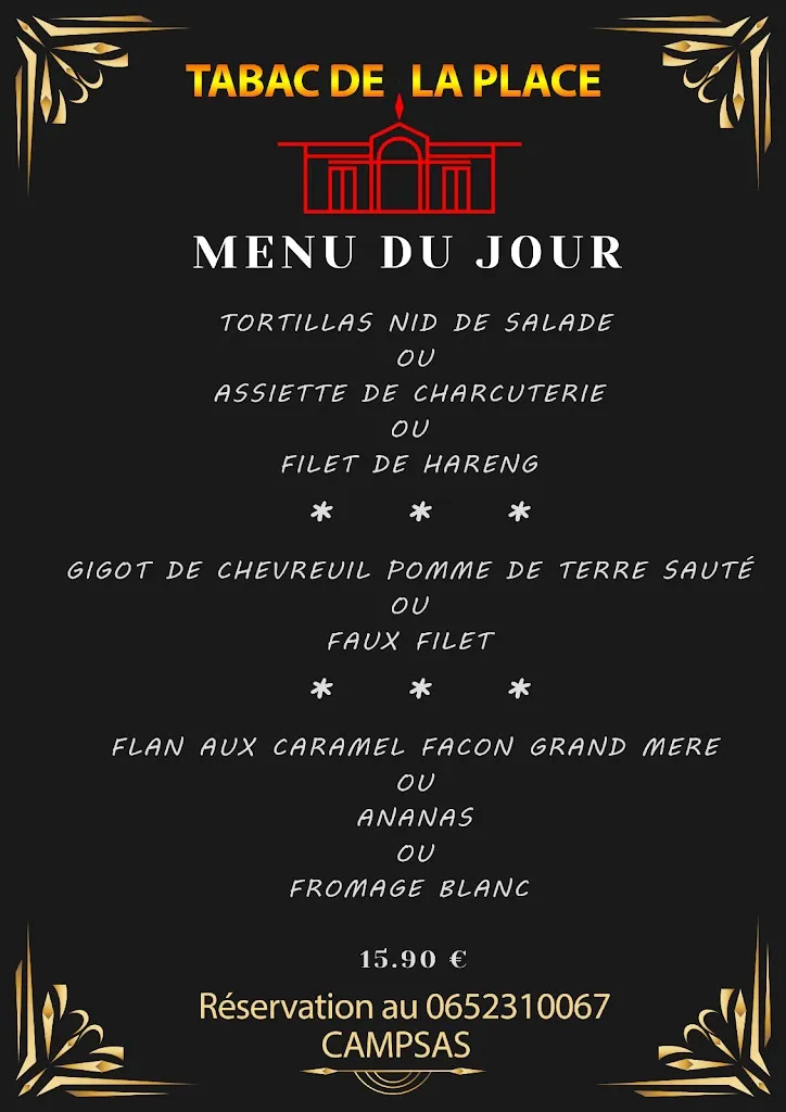 Menu_Restaurant Bar Tabac de la Place_Campsas_image_3