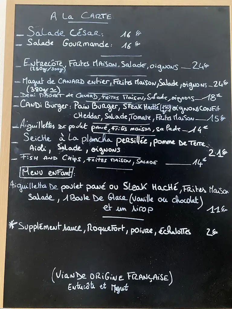 Menu_Le candi bar restaurant_Candillargues_image_1