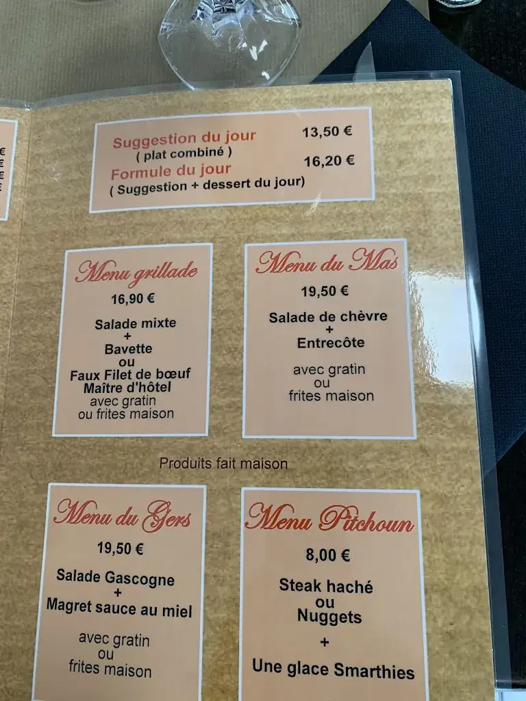 Menu_Restaurant Le Mas_Canohès_image_4