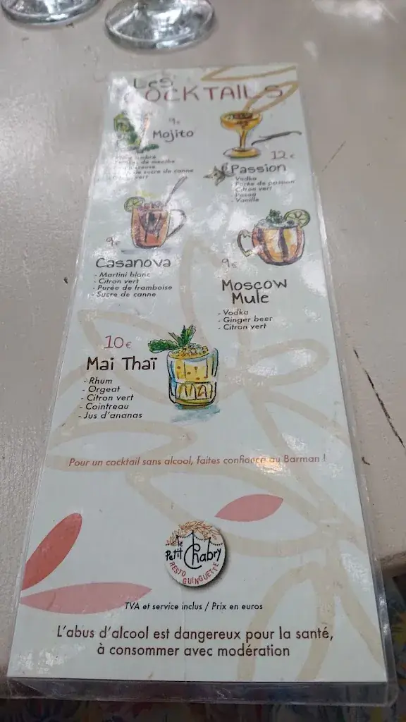 Menu_Le Petit Chabry - Restaurant Tapas_Perpignan_image_2