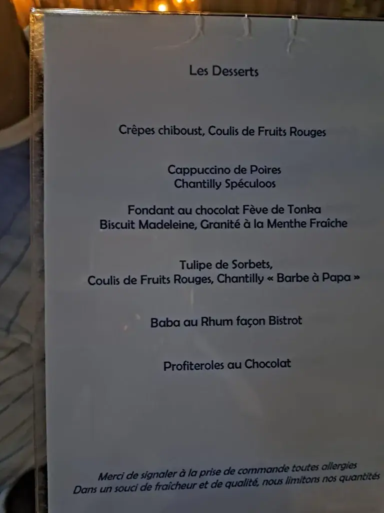 Menu_Bistrot le Toit Bleu - Restaurant Toit Terrasse Canet en Roussillon_Canet-en-Roussillon_image_1