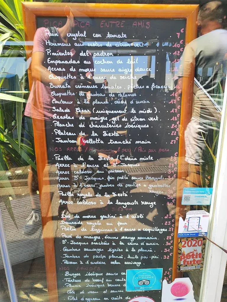 Menu_La Siesta L’ Arroseria_Canet-en-Roussillon_image_4