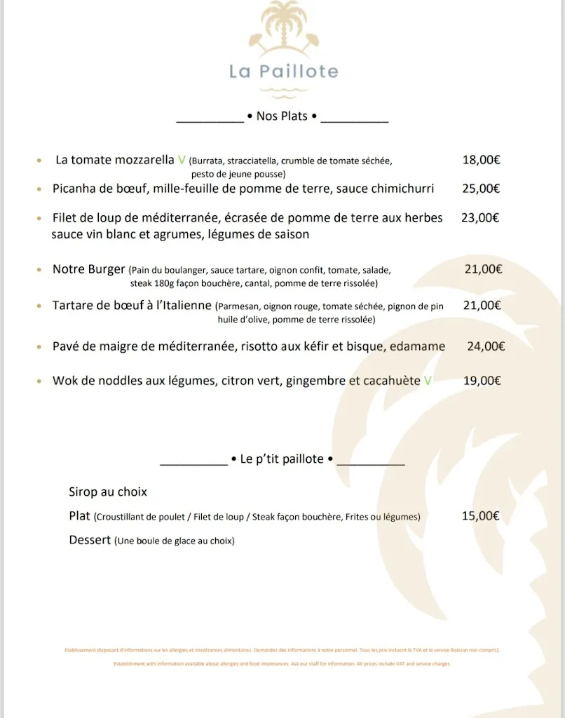 Menu_La Paillote_Canet-en-Roussillon_image_3