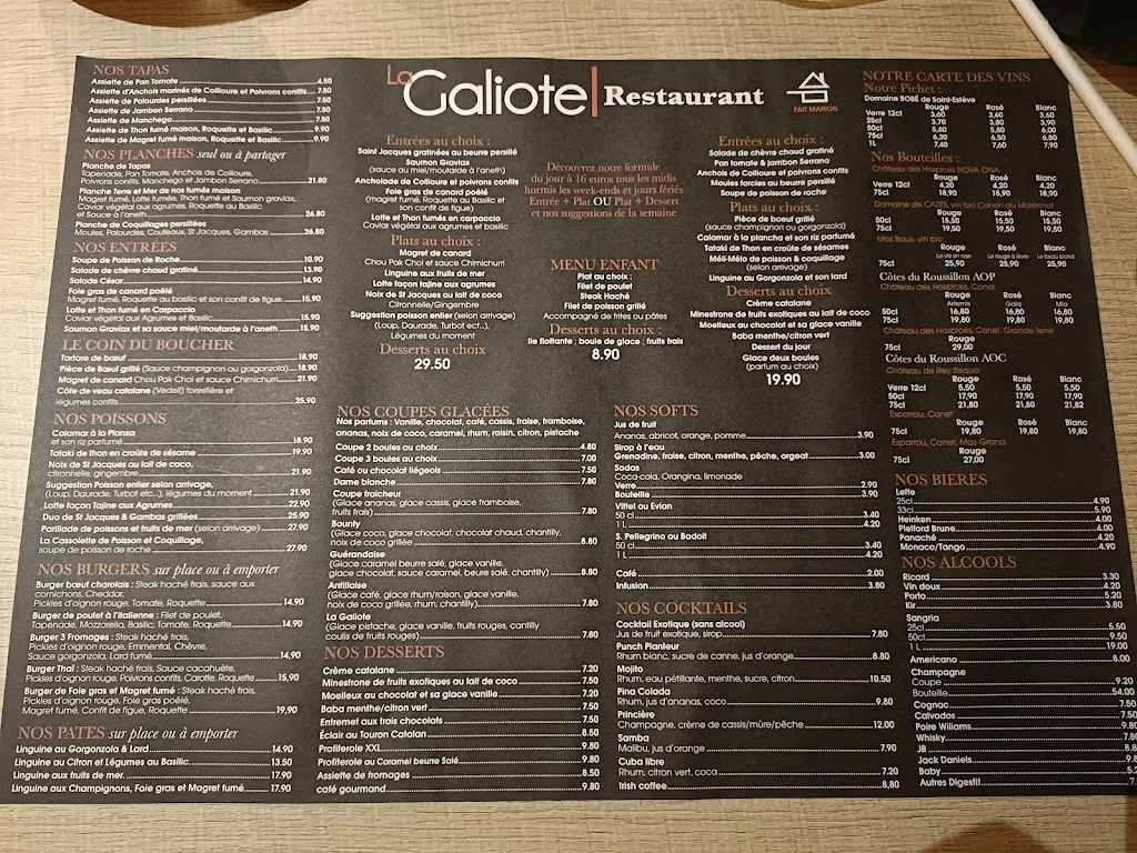 Menu_La Galiote_Canet-en-Roussillon_image_4