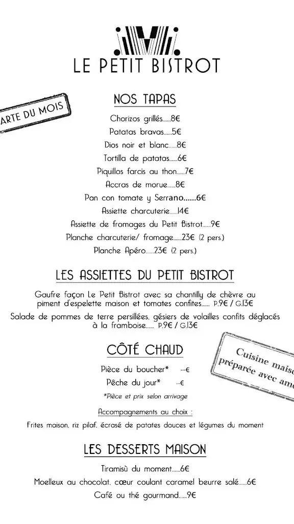 Menu_Le Petit Bistrot_Canet-en-Roussillon_image_2