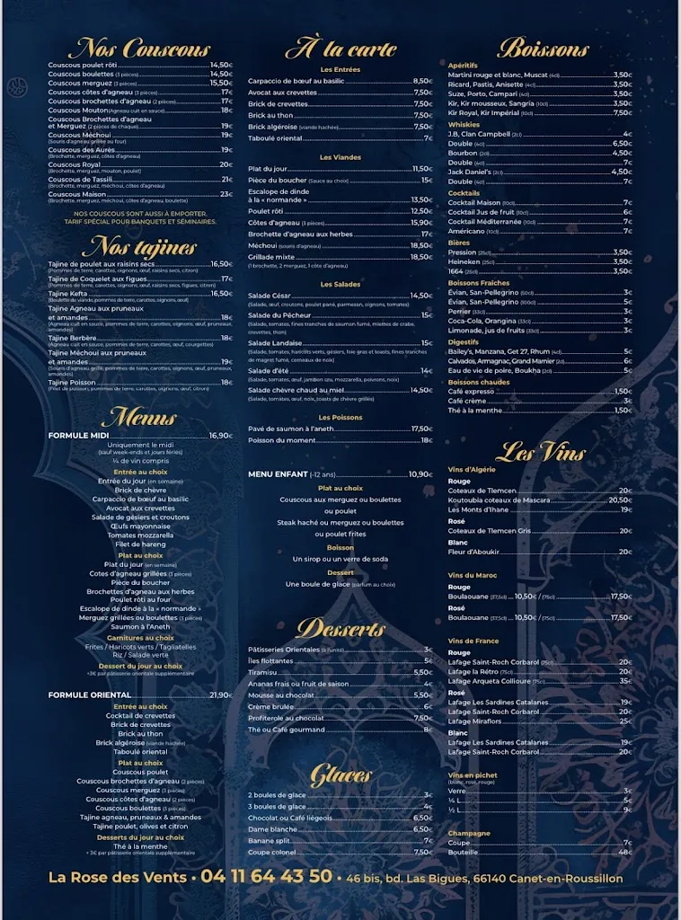 Menu_La rose des vents_Canet-en-Roussillon_image_1