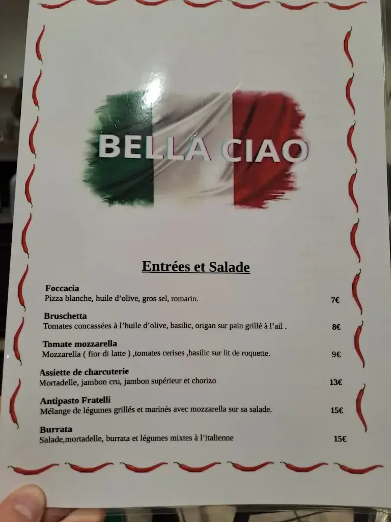 Menu_Bella Ciao_Canet-en-Roussillon_image_2