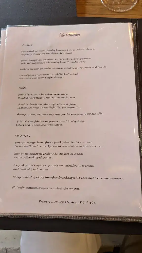 Menu_Le Vauban_Capestang_image_3